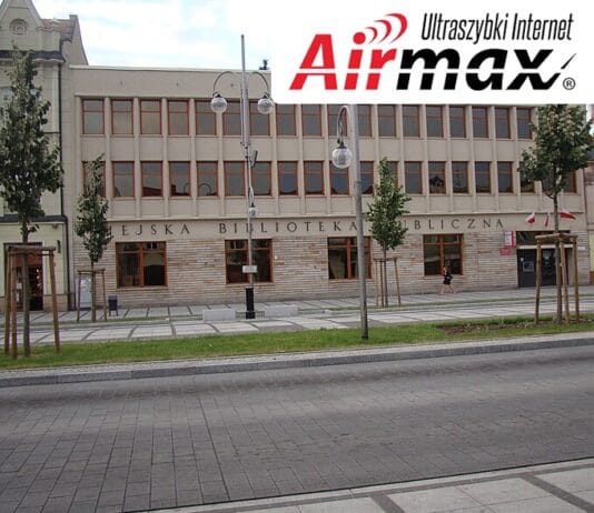 Internet światłowodowy Airmax w Częstochowie Podjasnogórska internet światłowodowy airmax